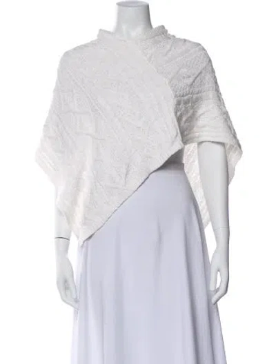 Pre-owned Frankies Bikinis Cover-up In White