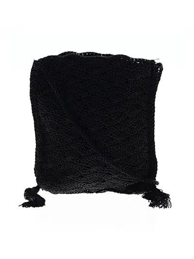 Pre-owned Frankies Bikinis Crossbody Bag In Black