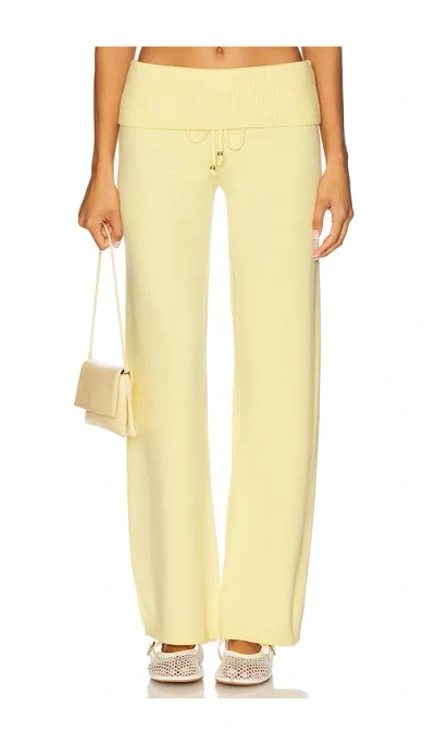 Frankies Bikinis Dawson Cloud Knit É•¿è£¤ Â€“ Vanilla Sugar. Å°ºç � Xs (also Â€“ L, M, S, Xxs). In Yellow