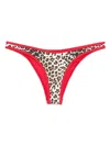 Frankies Bikinis Dove Bikini Bottoms In Brown