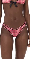 Frankies Bikinis Dove Bikini Bottoms Cherry Picnic