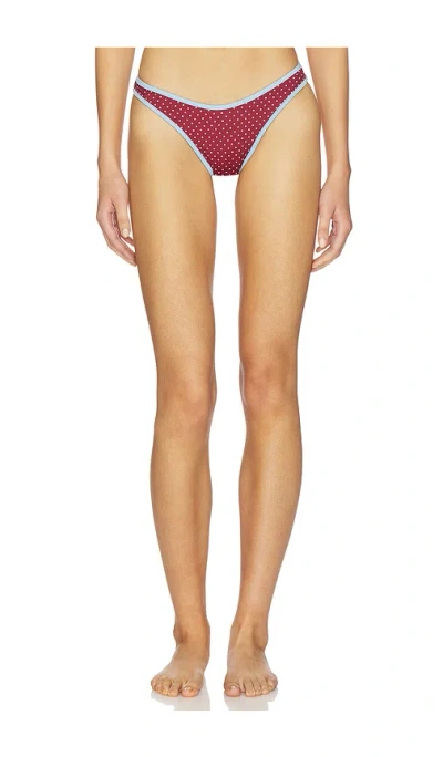 Frankies Bikinis Dove Bottom In Brown