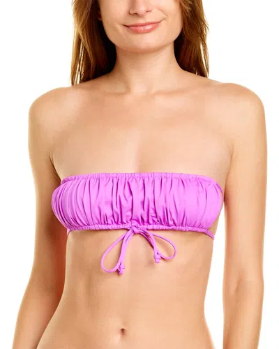 Frankies Bikinis Dreamy Halter Top In Pink
