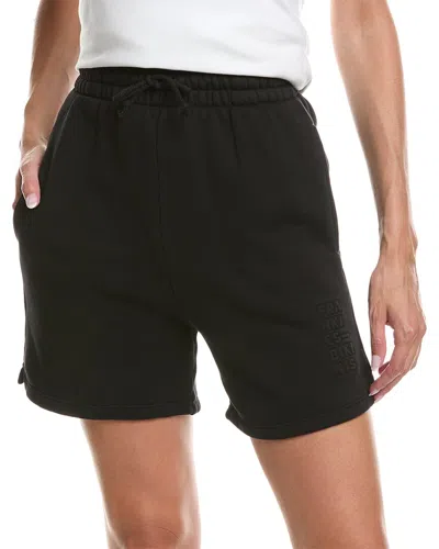 Frankies Bikinis Frankie's Bikinis Burl Sweatshort In Black