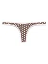 Frankies Bikinis Full Moon Bikini Bottoms In Brown