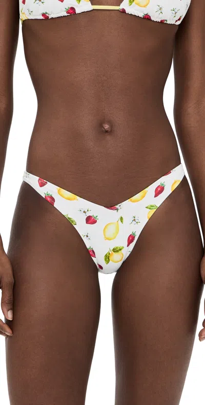 Frankies Bikinis Harper Bottoms Amalfi In Multi