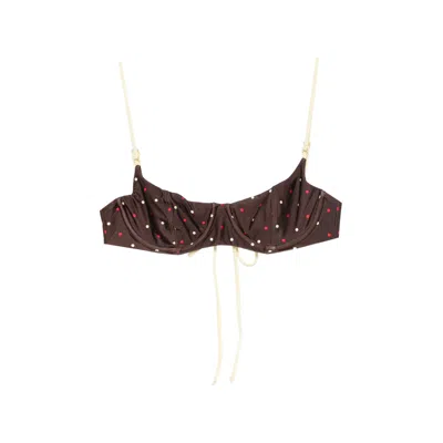 Frankies Bikinis Honey Bikini In Brown