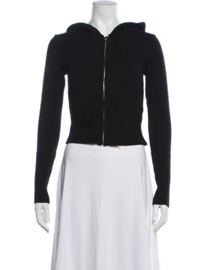 Pre-owned Frankies Bikinis Jacket In Black