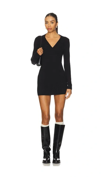 Frankies Bikinis Jade Cloud Knit Mini È£™å­� Â€“ É»‘è‰². Å°ºç � Xxs (also Â€“ L, M, S, Xl, Xs). In Black