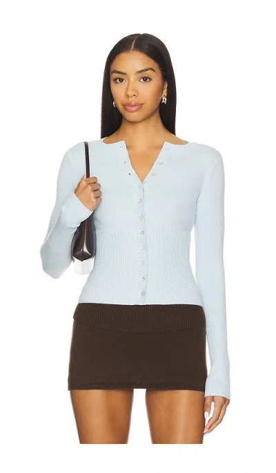 Frankies Bikinis Lenon Cloud Knit Æ¯›è¡£ Â€“ Ç™½æ—¥æ¢¦. Å°ºç � Xxs (also Â€“ L, M, S, Xs). In Blue