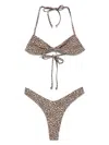 Frankies Bikinis Leopard-print Bikini Set