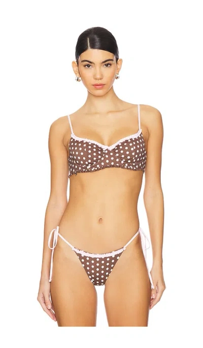 Frankies Bikinis Lillie Top In Multicolor
