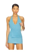 Frankies Bikinis Lullaby Knit Halter Top
