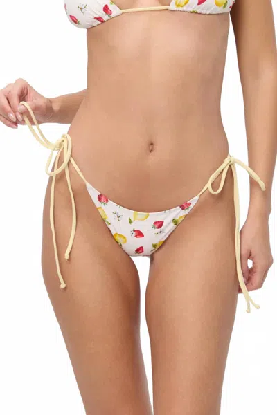 Frankies Bikinis Mackenzie Bikini Bottom In Amalfi In Multi