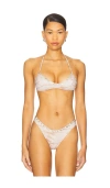 Frankies Bikinis Micah Bikini Top In Multi