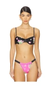 Frankies Bikinis Morning Satin Underwire Bikini Top