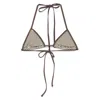 Frankies Bikinis X Bella Hadid Nick Triangle Bikini Top