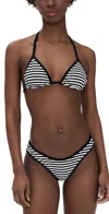 FRANKIES BIKINIS NICK TERRY TOP SILHOUETTE STRIPE
