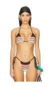 Frankies Bikinis Nick Triangle Bikini Top
