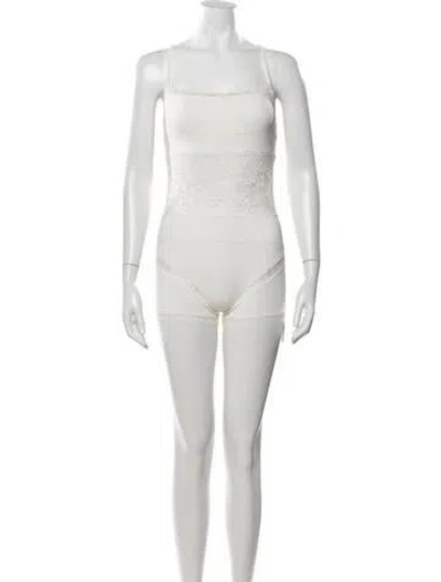 Pre-owned Frankies Bikinis Nylon Lace Pattern Pajamas In Multi