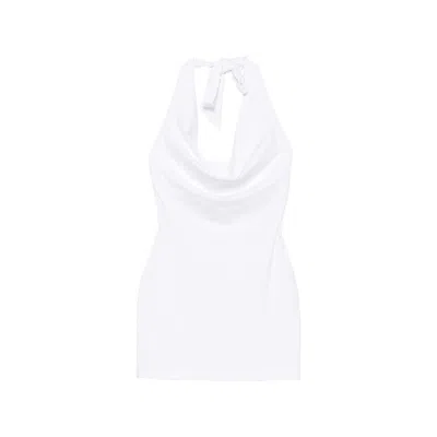 Frankies Bikinis Opwhi Dress In White