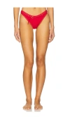 Frankies Bikinis Ranger Denim Bikini Bottom