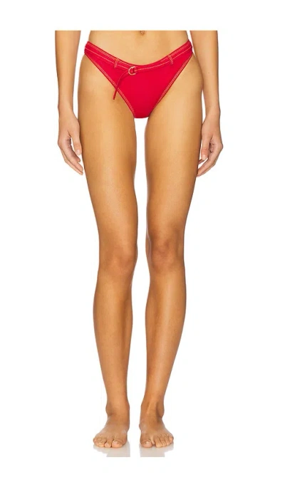 Frankies Bikinis Ranger Denim Bikini Bottom