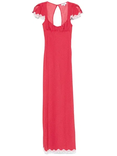 Frankies Bikinis Rosalyn Maxi Dress In Multicolor