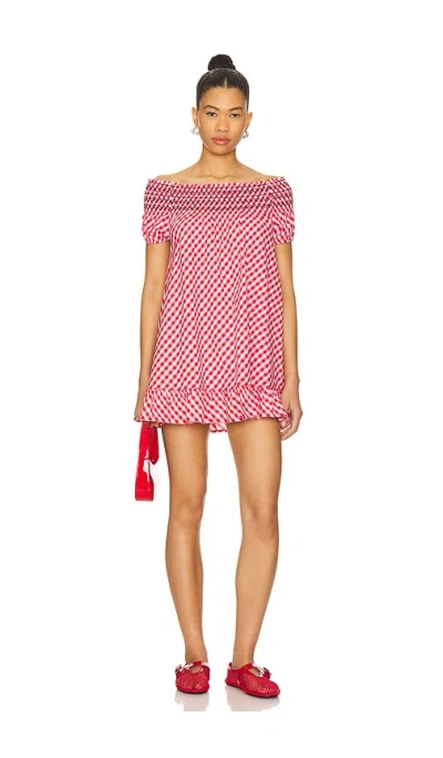 Frankies Bikinis Ruby Poplin Mini Dress