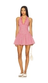 Frankies Bikinis Scout Cotton Mini Dress
