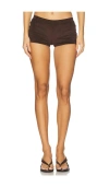 Frankies Bikinis Scout Low Rise Shorts