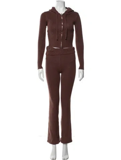 Pre-owned Frankies Bikinis Set In Brown