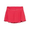 Frankies Bikinis Angeline Mini Skirt In Red
