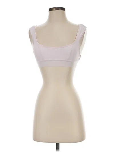 Pre-owned Frankies Bikinis Sleeveless Top Tan Sweetheart Neckline Tops