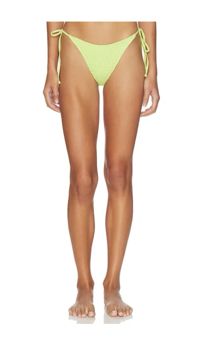 Frankies Bikinis Soleil Smocked Bikini Bottom In Multi