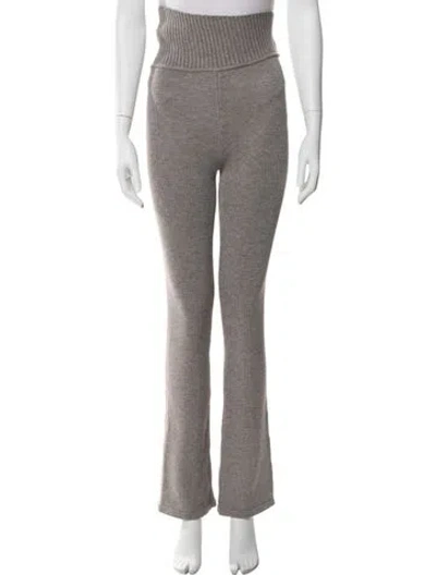 Pre-owned Frankies Bikinis Straight Leg Pants W/ Tags In Gray