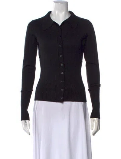 Pre-owned Frankies Bikinis Sweater In Black