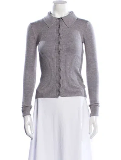 Pre-owned Frankies Bikinis Sweater W/ Tags In Gray