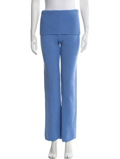 Pre-owned Frankies Bikinis Sweatpants In Blue
