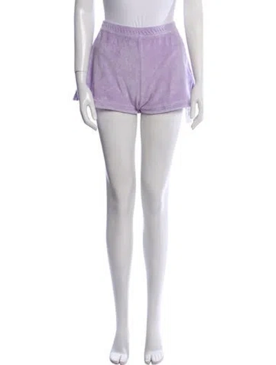 Pre-owned Frankies Bikinis Sweatpants In Purple