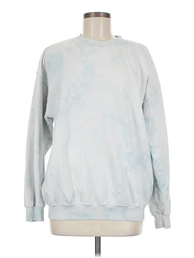 Pre-owned Frankies Bikinis Sweatshirt In Blue