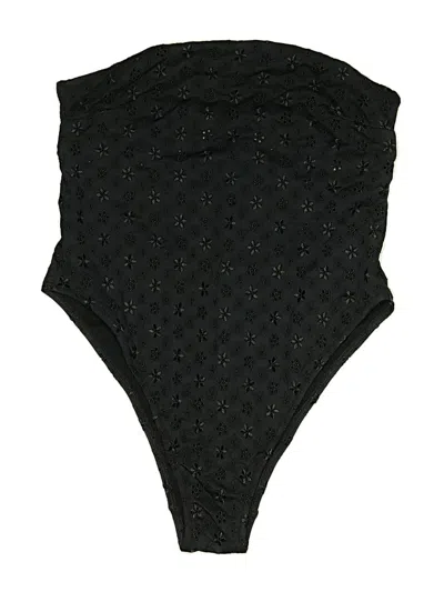 Pre-owned Frankies Bikinis Swimsuit Bottoms In Black