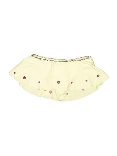 Pre-owned Frankies Bikinis Swimsuit Bottoms In Yellow