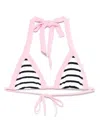 Frankies Bikinis Taite Terry Bikini Top In Black