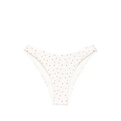 Frankies Bikinis Tberr Bikini In White