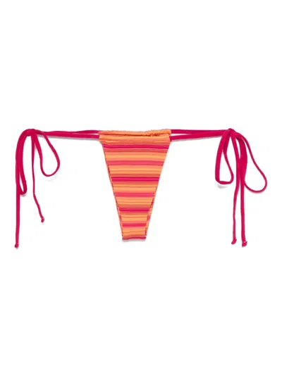 Frankies Bikinis Tia Bikini Bottoms In Rosa