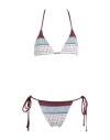 Frankies Bikinis Tia Top-tia Bottom Woman Bikini Cream Size L Nylon, Elastane In White