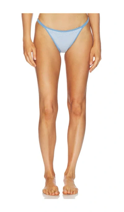 Frankies Bikinis Tide Bikini Bottom In Blue