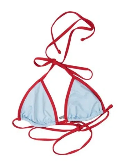 Pre-owned Frankies Bikinis Top In Multicolor