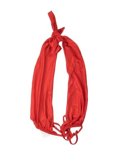 Pre-owned Frankies Bikinis Top In Red